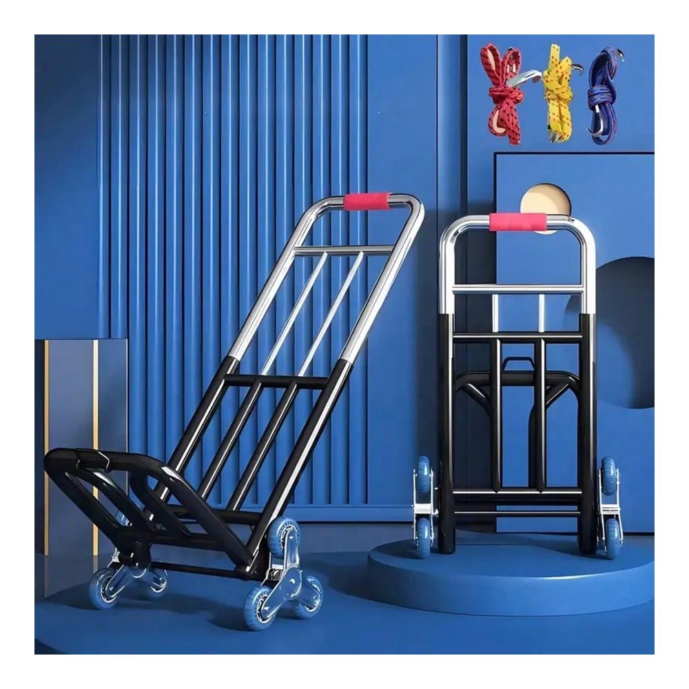 Heavy Equipment Lift - Carrello pieghevole robusto, dotato di fibbie