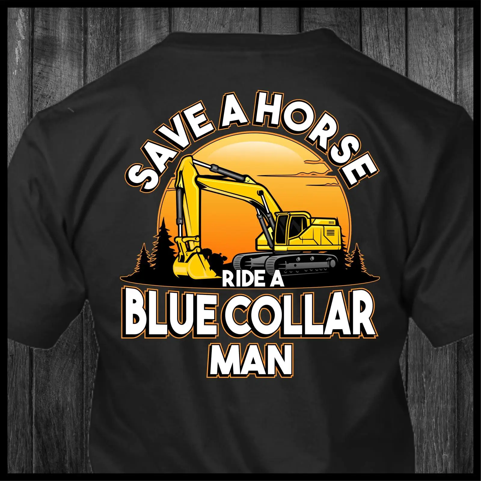 Heavy Equipment Washing - T-shirt vintage lavata traspirante ed elegante