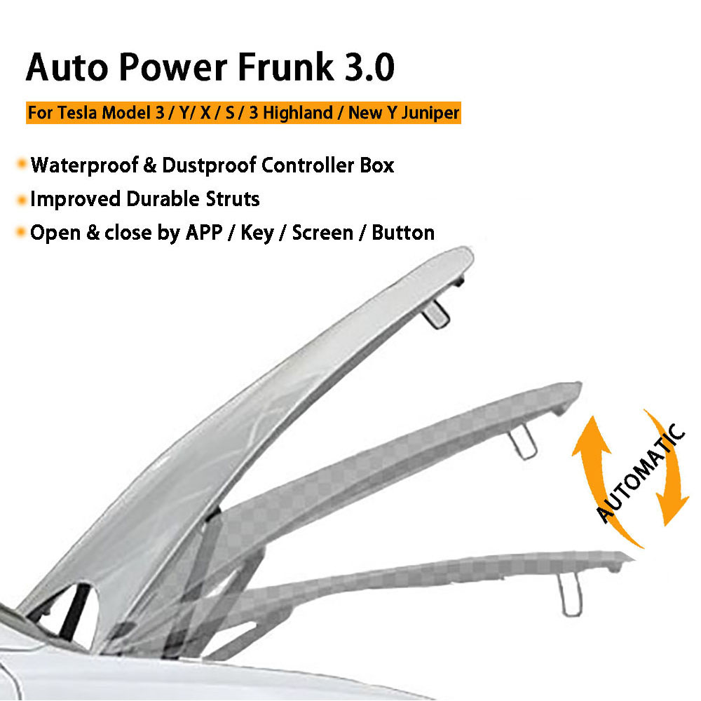 Gen2 Auto Power Frunk per Tesl - Heavy Equipment Lift recensione e prezzo