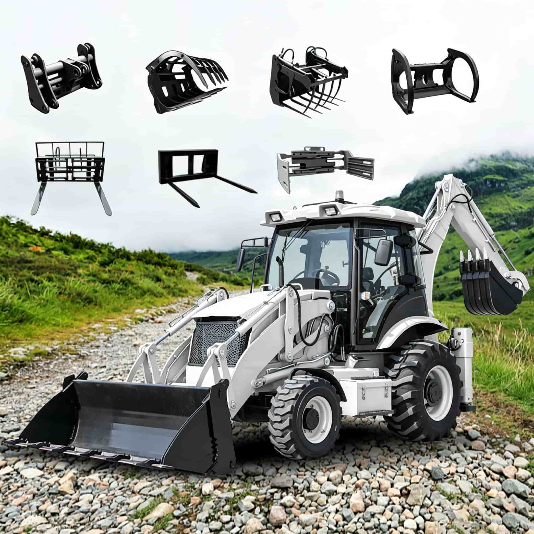 Escavatore con caricatore post - Heavy Equipment Grinder recensione e prezzo