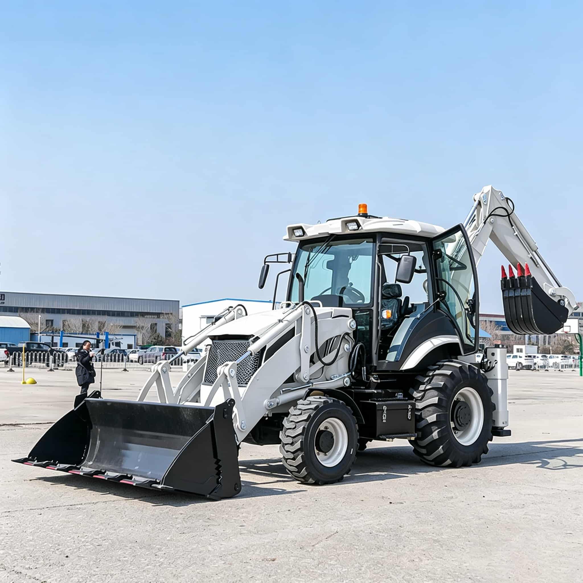Escavatore con caricatore post - Heavy Equipment Grinder recensione e prezzo