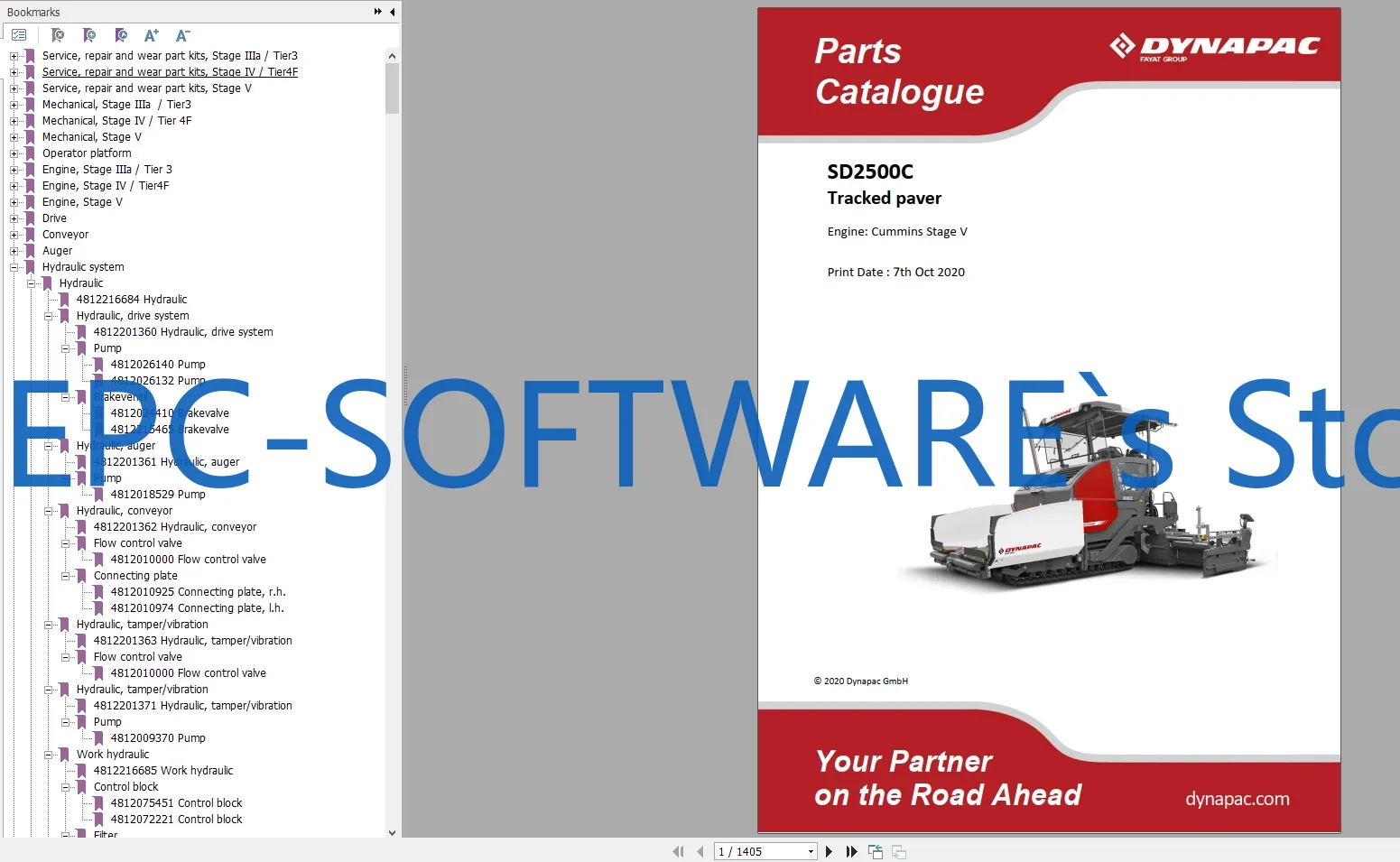 EPC-SOFTWARE Dynapac Heavy Equ - Heavy Equipment Software recensione e prezzo